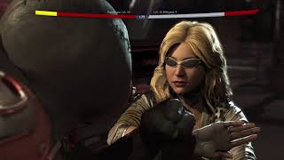 My Black Canary Teabagged A Leonardo After He Pissed Her Off And Destroyed him - Injustice 2 Online