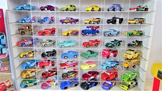 48 Disney Cars ☆ Tomica Rotating Elevator Racing Center