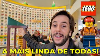 A INCRÍVEL Loja da LEGO da DISNEYLAND CALIFÓRNIA