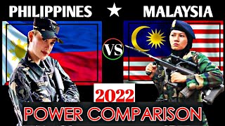 PHILIPPINES VS MALAYSIA Military power comparison 2022