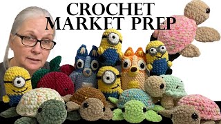 Crochet Amigurumi Plushies Market Prep This weeks makes!