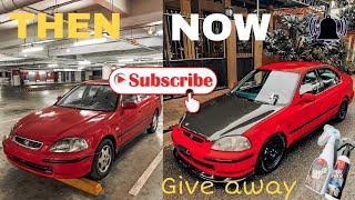 Honda CIVIC EK Project Car | Plus Give Away