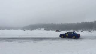 Subaru WRX Drifting on ICE!