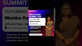 We are thrilled to announce that Monika Kacker will attend the EDUCATORS SUMMIT 2024