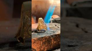 How to melt metal for jewelry #vuong #melting