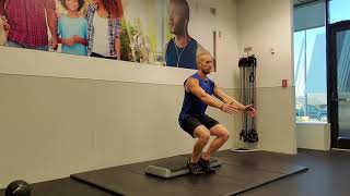 1 and 1/2 Cyclist Squat