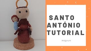 Como fazer Santo António em Amigurumi (parte1)