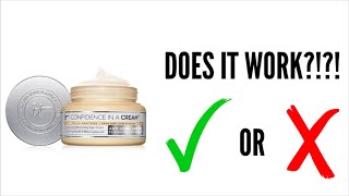 IT Cosmetics Confidence In A Cream HYDRATING Moisturizer Review