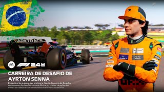 F1 24 - PARTICIPEI DO DESAFIO AYRTON SENNA