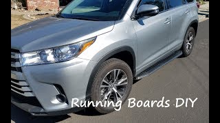 TAC Viewpoint Running Boards DIY - Toyota Highlander