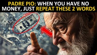 PADRE PIO: WHEN YOU DON'T HAVE MONEY, REPEAT ONLY THESE 2 WORDS