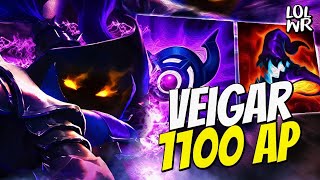 VEIGAR TA ABSURDO DE FORTE! EXPLODINDO INIMIGOS (1100 AP) ! LOL WILD RIFT