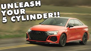 Audi 8Y RS3 Valved Exhaust Sounds | ECS Product Highlight