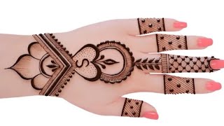 Very beautiful stylish mehndi design | Simple mehndi | Mehndi ka design | mehndi design