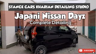 Japani Nissan Dayz complete Detailing 🚗 Shera Doing Compound Polish 💥 #foryou #fyp #modified