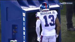 Odell Beckham Jr Headbutts A Giant Fan