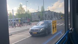 GVB Bus Diesel lijn 369 Schiphol naar Station Sloterdijk #Ceyhungamingtube