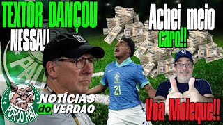 TEXTOR DANÇOU NESSA! ACHEI OS VALORES BASTANTE SALGADOS! VOA ENDRICK VOCÊ É ILUMINADO!!