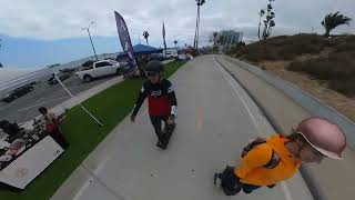 Onewheel GT with EUC King Song KS-16X on Long Beach, CA