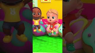 Пять маленьких младенцев #shorts #learningvideo #babybigcheese #fivelittlebabies #kidssong