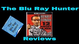 Blu Ray Hunter| Reviews| 12 Angry Men (1957) Kino 4K Review|