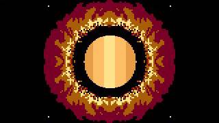 Arsantica fire planet prototype Atari 8bit