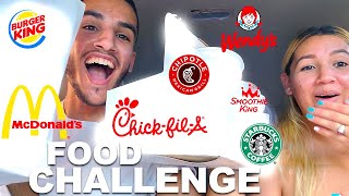 Person In Front Decides What We Eat for 24hrs Challenge