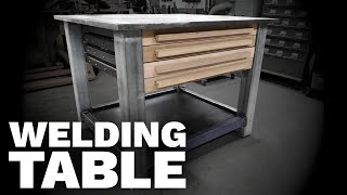 Making the HEAVYWEIGHT Welding Table | CRAIG'S WORKSHOP