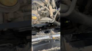 THIS SERPENTINE BELT IS A FACTORY FLAW!😤 #automobile #chevy #mechanic