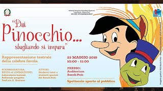 "Dai Pinocchio... sbagliando si impara"