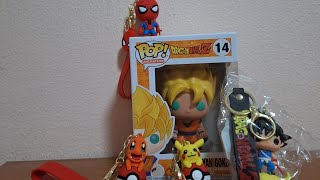 Unboxing #DragonBall #Pokemon #Spiderman funko pop e portachiavi meravigliosi.