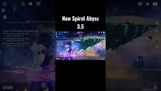 New Spiral Abyss 3.5 Floor 12 Chamber 3 Second Half