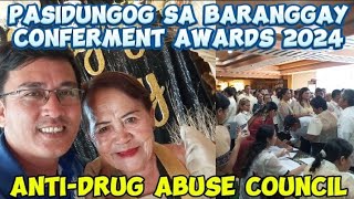 BARANGGAY ANTI-DRUG ABUSE COUNCIL CONFERMENT AWARDS 2024 @ButuanCityPIOOfficial