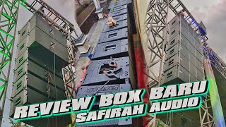 2 SET LINE ARRAY TERBARU SAFIRAH AUDIO BY 3D BOX