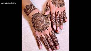 Simple and easy mehandi designs |New model mehandi collection