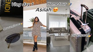 Vlog day 1 😍 ASSILAH وأخيييراااااا مشينا لأحسن مدينة ✨ الكراء، مشتريات، الأكل ، خرجتكم معايا 🫶🏻