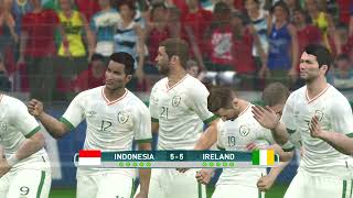 Pro Evolution Soccer 2017 2023!! INDONESIA VS IRLANDIA