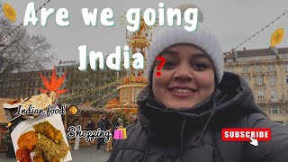 We are going to India 😱 from Germany | shopping | Indian food 🥘 | Christmas market