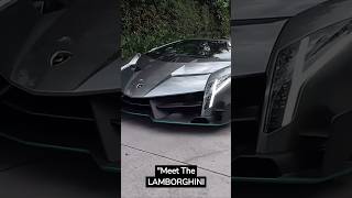 Lamborghini Veneno: Unleashing the Beast of Extravagance #short