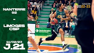 J.21 - Nanterre 92 - Limoges CSP (87-70)