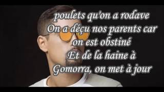 LARTISTE on ne nous a donne kedal  (paroles)