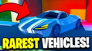 Top 5 Rarest Vehicles In Roblox Jailbreak!