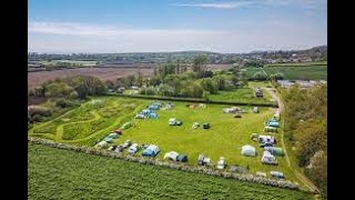 Camping at Graston Copse campsite Dorset