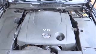 2007 LEXUS IS250 ENGINE VIDEO