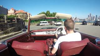 Sydney Harbour bridge In Mercedes 280sl w113 Filmed In 4K