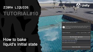 Zibra Liquids - Tutorial 10. How to bake liquid's initial state? | Unity 3D