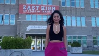 Vanessa Hudgens visiting East High (June 2022)