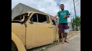 ELE COMPROU UM CARRO POR R$ 500 REAIS 😲! VAI MONTAR UMA ARANHA/GAIOLA EM CASA!