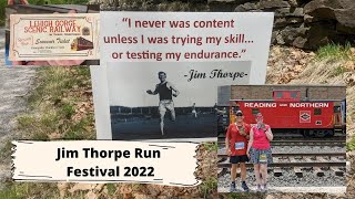 Jim Thorpe Run Festival: 7 Miler and Marathon on the Lehigh Gorge Trail, Jim Thorpe, PA