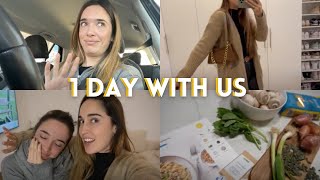 1 DIA CON NOSOTRAS! | Me dan LA NOTICIA +  tips compra SALUDABLE + CENITA :)